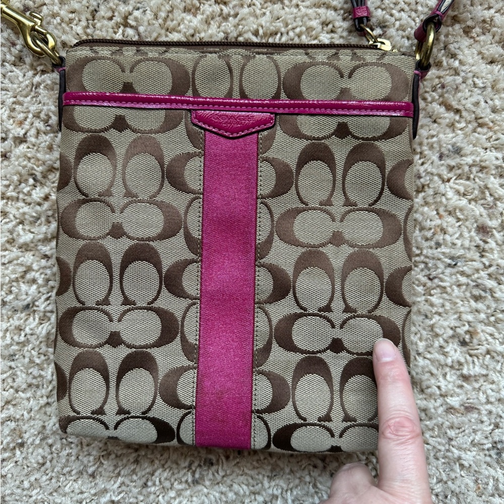 Coach Monogram crossbody - Picture 3 of 8